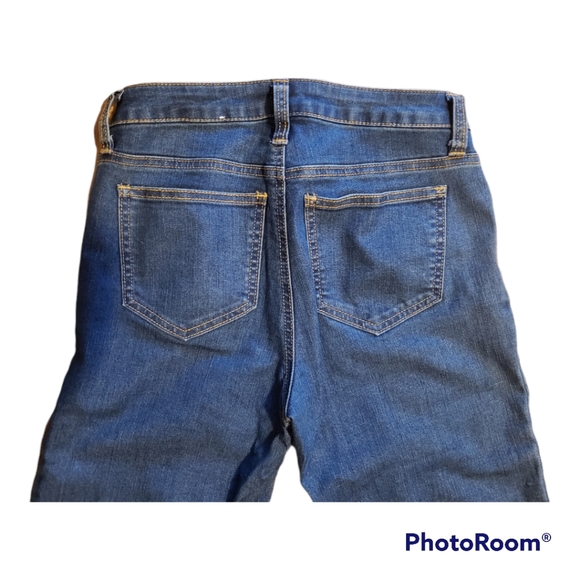 EUC - Velvet floral jeans Size 0 - Picture 6 of 9